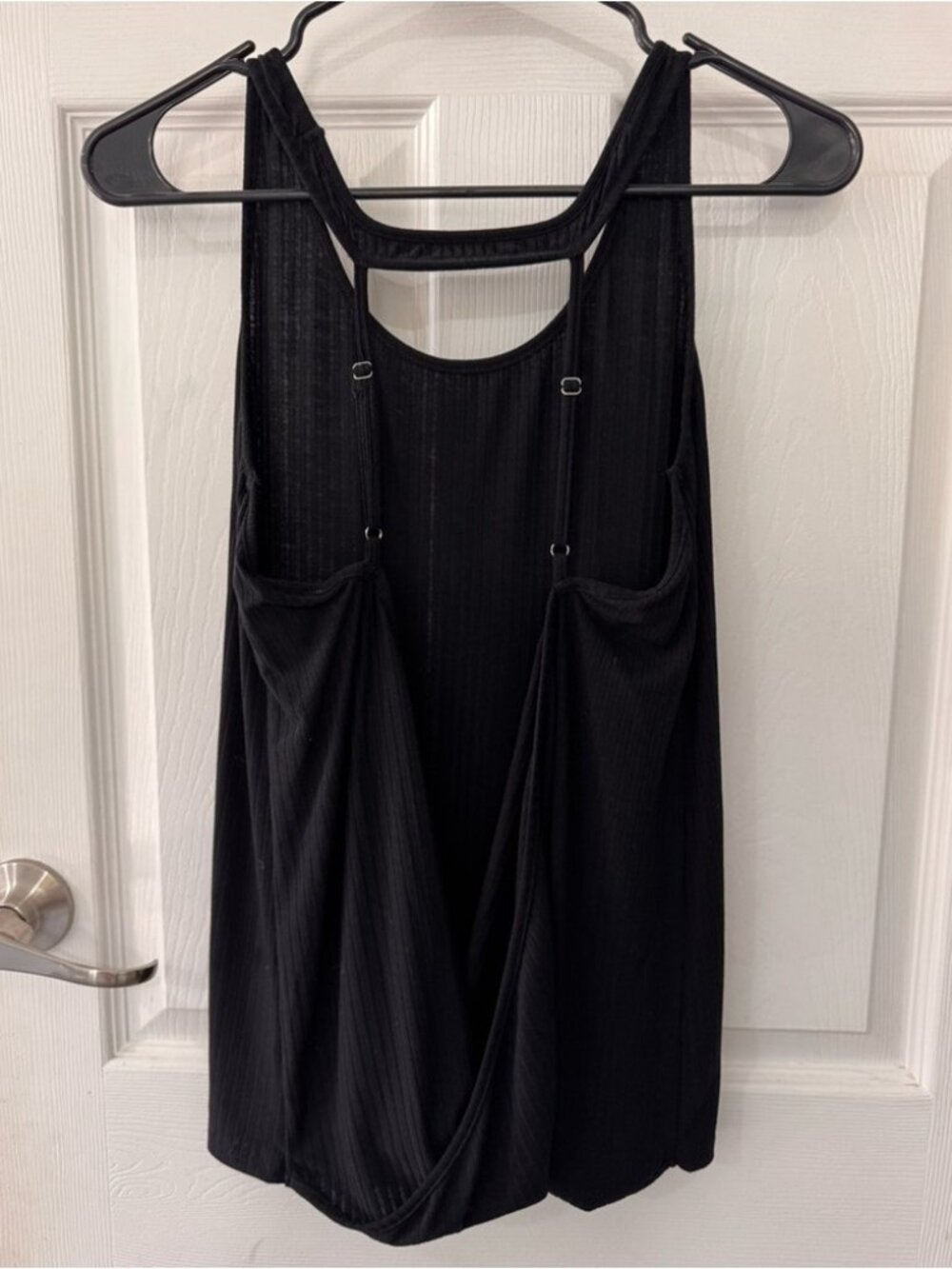 Black Open Back Top - Picture 2 of 2